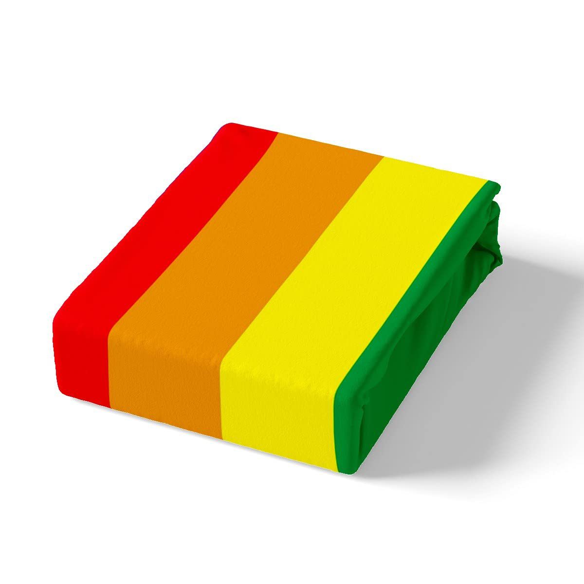 Transfronterizo arco iris estriado edredón conjunto de tres piezas conjunto de impresión digital 3D conjunto de ropa de cama comercio exterior