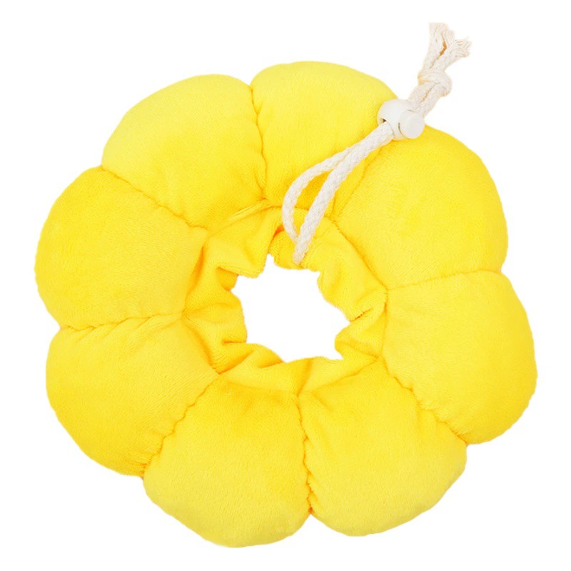 Кошачий ошейник кольцо Элизабет для собак с защитой от облизывания Мягкий головной убор Yili Elizabeth White Позорный воротник Стерилизационные принадлежности