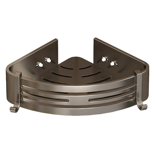 Bathroom rack space aluminum corner rack punch-free tripod kitchen storage bathroom wall toilet shelf