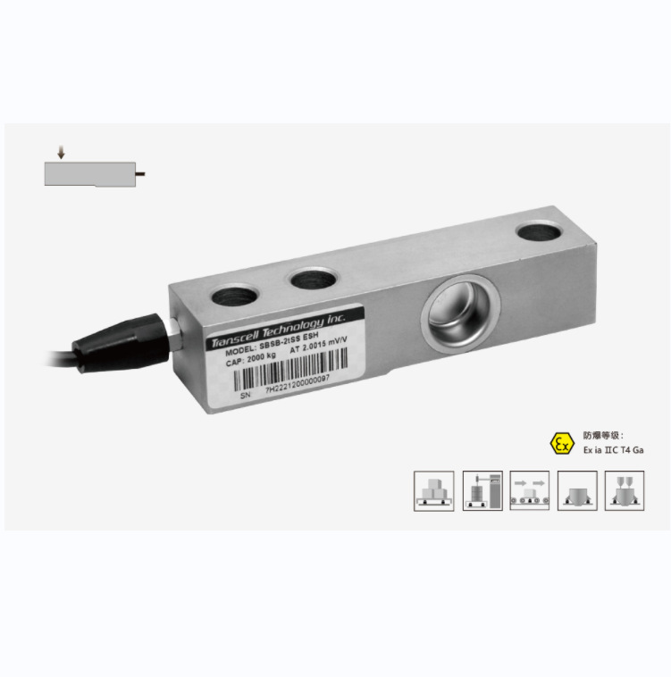 Transcell传力SBSB-2500KG,SBSB-5000KG称重S型拉压力传感器