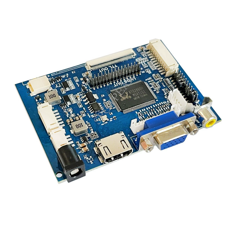 Плата PCB800099 LCD, автомобильный GPS-драйвер, конвертер HDMI VGA AV в TTL RGB LVDS