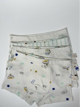 男童内裤纯棉网孔透气平角男孩四角童款中小童