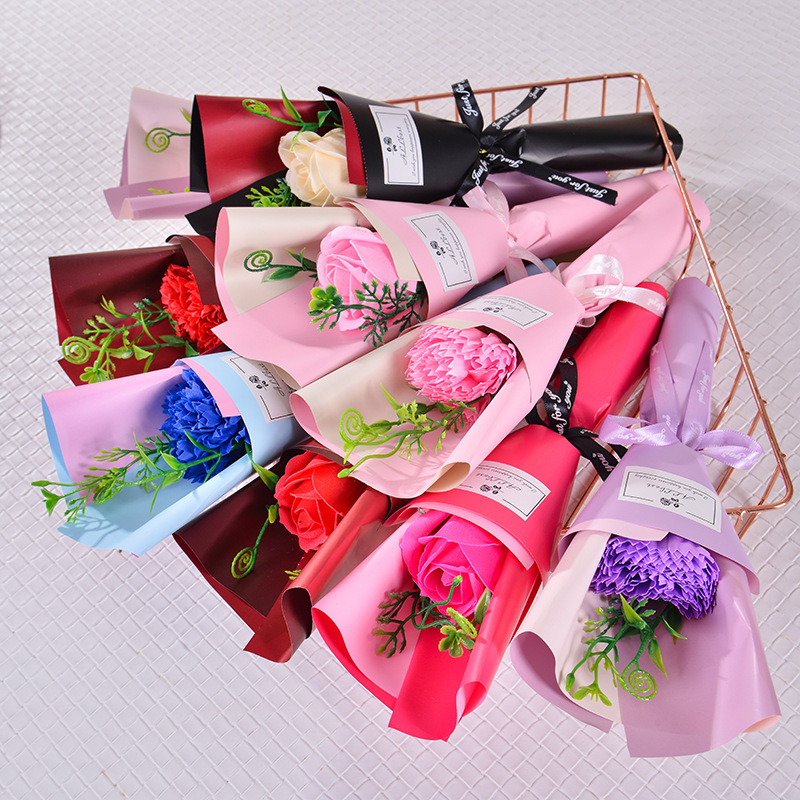 Sweet Flower Soap Flower Artificial Flowers display picture 4