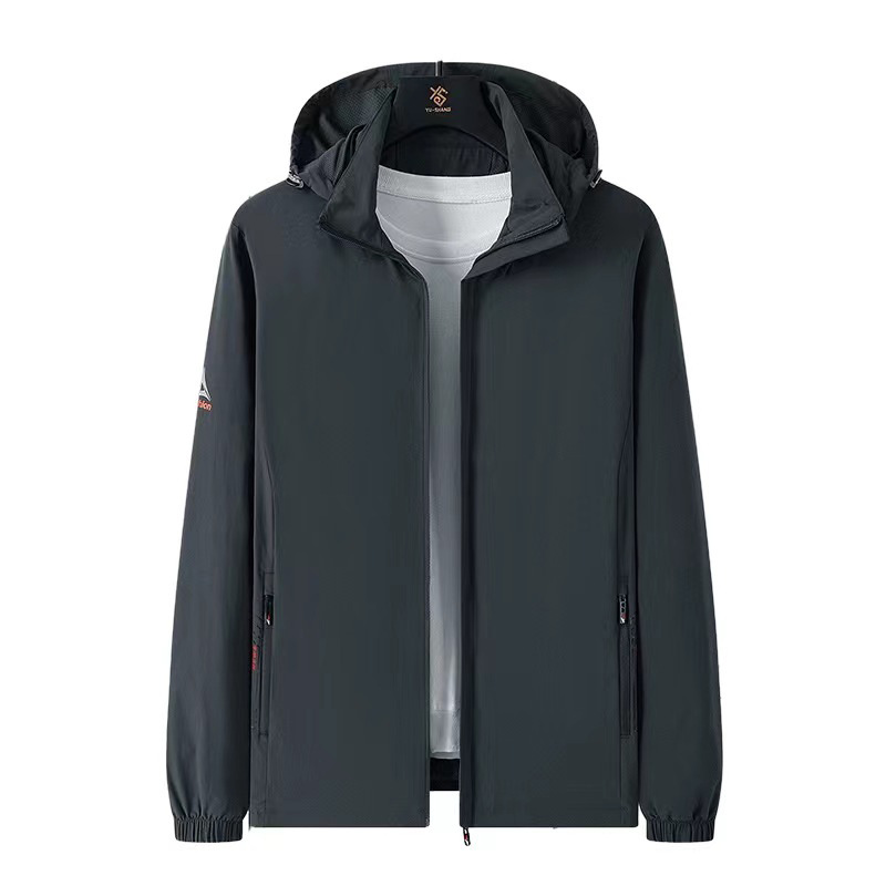 Veste à capuche pour homme, veste ample tendance et décontractée pour jeunes, printemps et automne_voghion.com