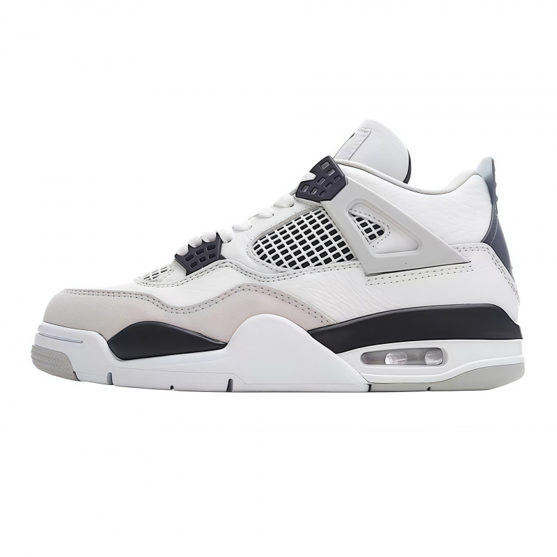 Putian cross-border AJ4 Zhonggang Jiao4 anti-deslizante, cómodo y versátil, zapatos de baloncesto deportivos transpirables para hombres y mujeres