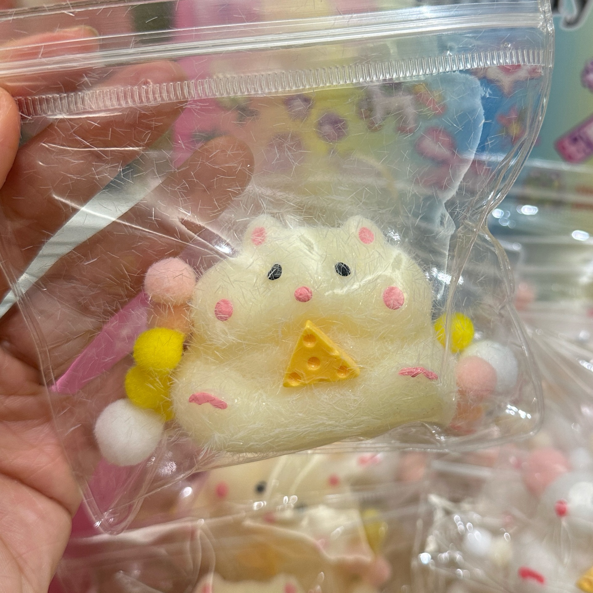 Lodo de la sensación de sufra crema pellizco pellizco Le juguete descompresor chica alta cara rebote lento sensación de agua artefacto descompresor