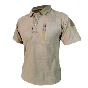 Archon Summer T-shirt Men's Outdoor Short-sleeved Lel Training POLO Shirt Night Camouflage Tactical Top