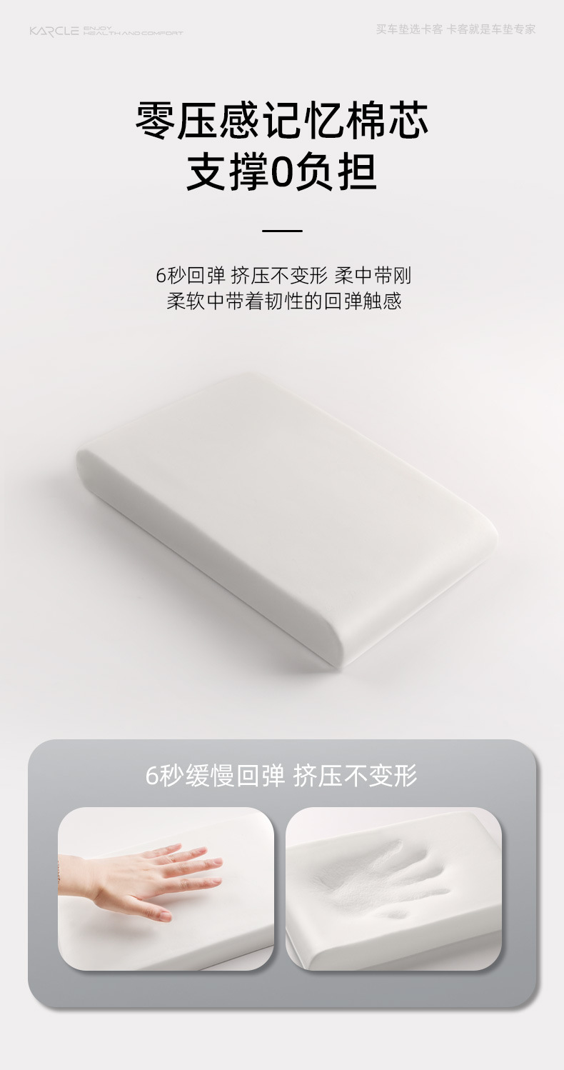 Car Armrest Box Pad, Universal Protective Cover for Car Center Console Armrest, Memory Foam Elbow Support Pad