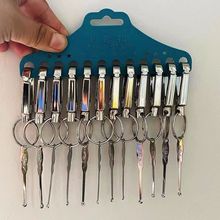 实用摆地摊便携小商品钥匙夜市热卖扣耳勺摆摊简单钥匙扣批发货源