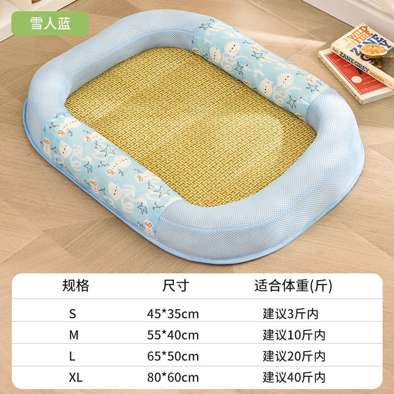 눈사람 블루 [끈적임 없는 털, 내마모성, 긁힘 방지]