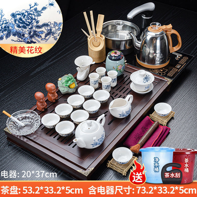 청백백자 + 옥 루이 세트(전자동 배럴 전달)