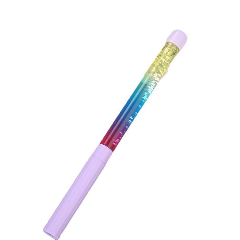 Pluma de hadas arenas movedizas pluma Linda pluma de gel pluma estudiante bolígrafo de regalo cuatro colores opcional transfronteriza Liquid Pen