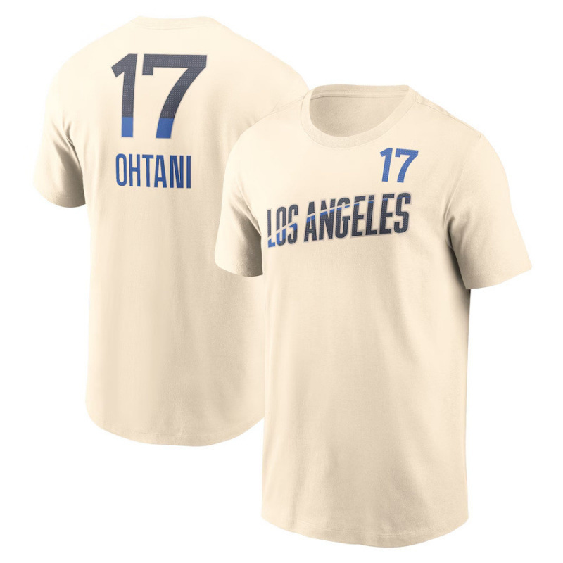 Manufacturer's In-Stock Summer Baseball T-Shirt Mlb Dodgers Shohei Ohtani T-Shirt Outdoor Casual Sports Short-Sleeve Manufacturer's In-Stock Summer Baseball T-Shirt Mlb Dodgers Shohei Ohtani T-Shirt Outdoor Casual Sports Short-Sleeve
