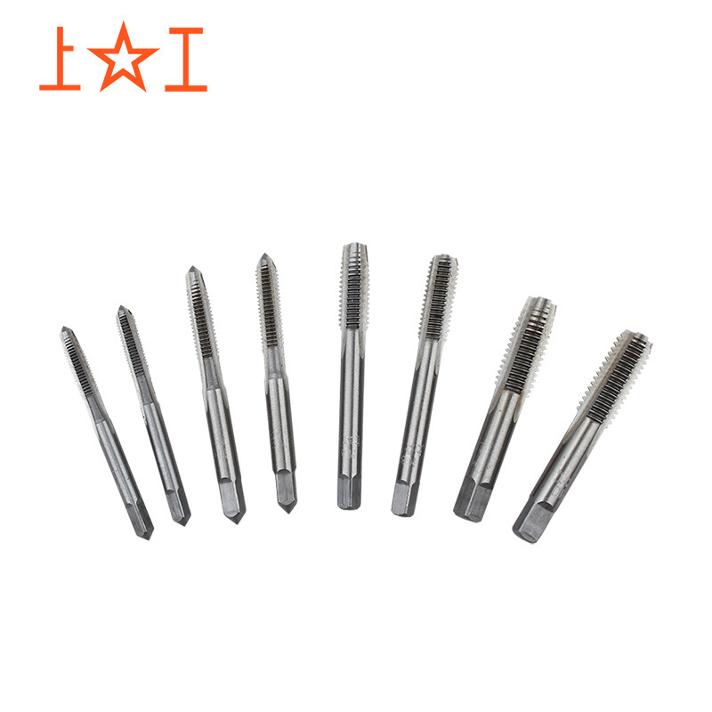 上工手用丝锥螺纹丝攻套装手动丝攻 攻丝工具 手动丝一套M3 4 6 8