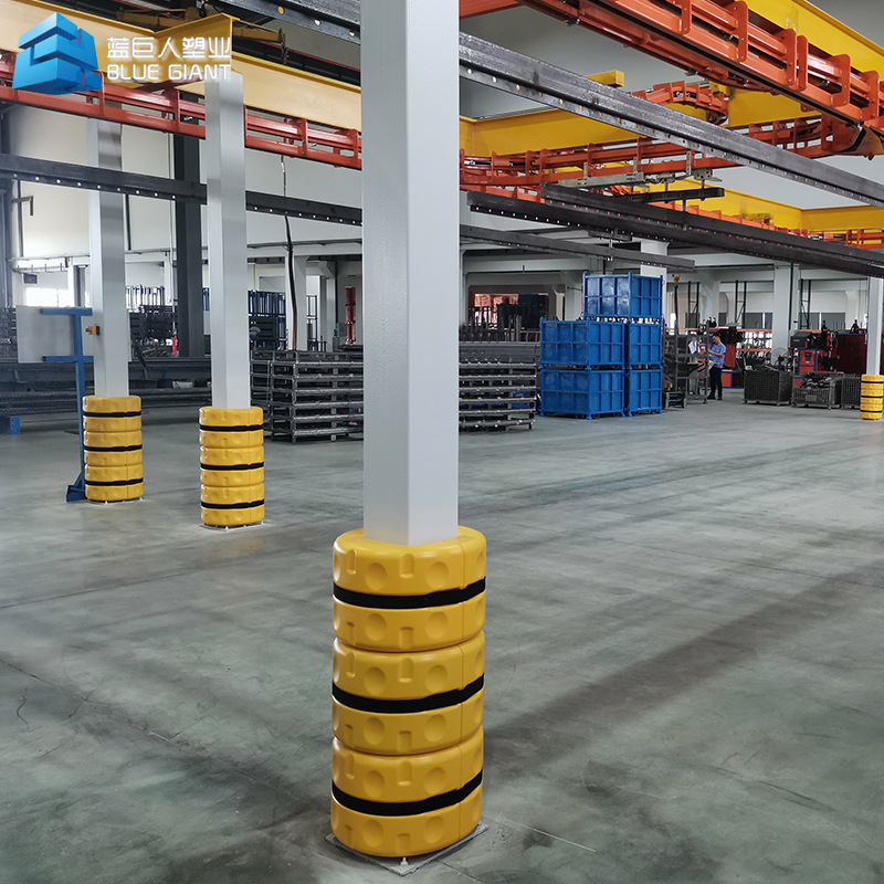 立柱防撞护套钢平台立柱保护套货架防撞护角货架护角货架保护套