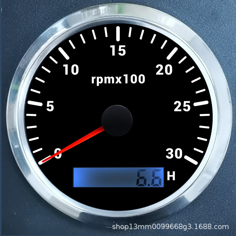 High-precision tachometer speedometer engine motor motor speedometer retrofit car retrofit DC tachometer