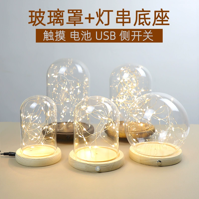 Glass constructor with light, direct factory sales