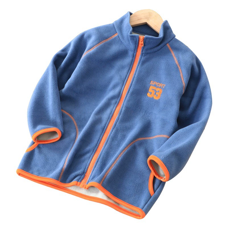 Детское флисовое пальто 2022, Новинка осени и зимы, детское осенне-зимнее пальто среднего размера, теплое пальто для взрослых и родителей