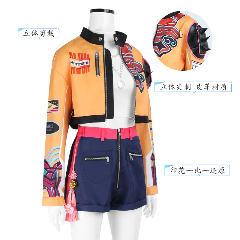 万圣节新款猎魔女团cos服 韩流巨星鲁米电影同款cosplay服装现货|undefined