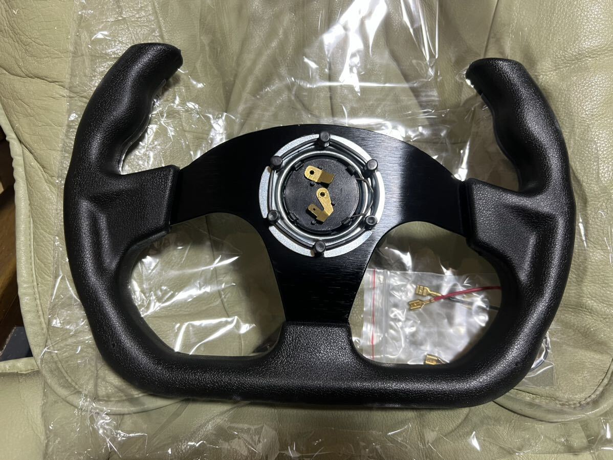 Car Drifting D-Type Steering Wheel Modified Sports Racing PU 13 inch