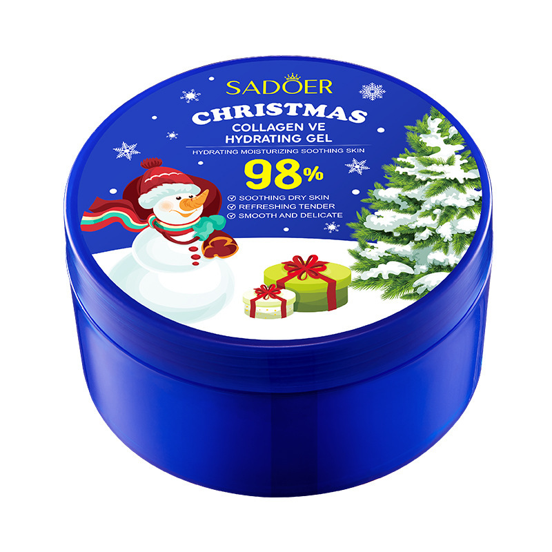 Inglés completo Sadoer Navidad granada gel humectante hidratación suavizante piel de acero comercio internacional