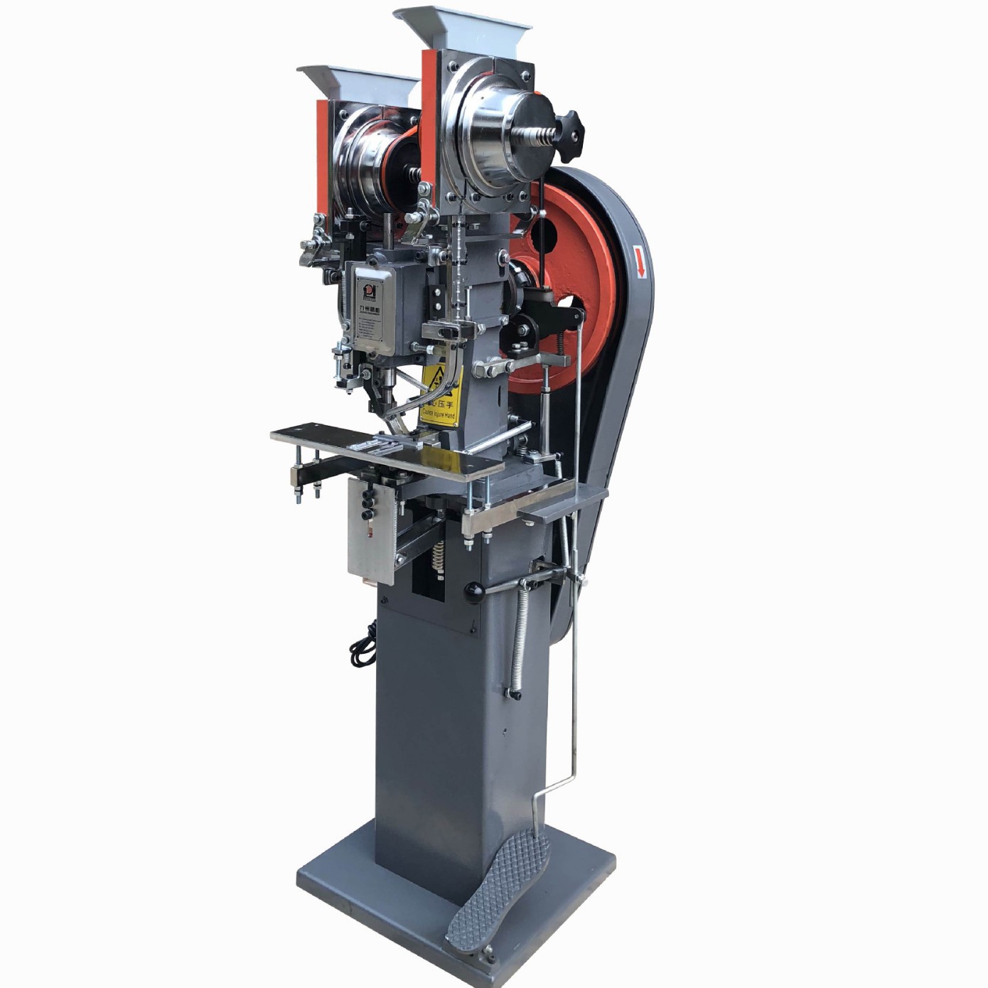 九州大量生产 专业生产高质量 全自动的纽扣机 四合扣机 打扣机