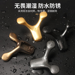 Modern Creative Deer Antler Hooks Nordic Metal Clothes Bathroom Clothes Cabinet Door Hooks Storage Clothes Wall Mount