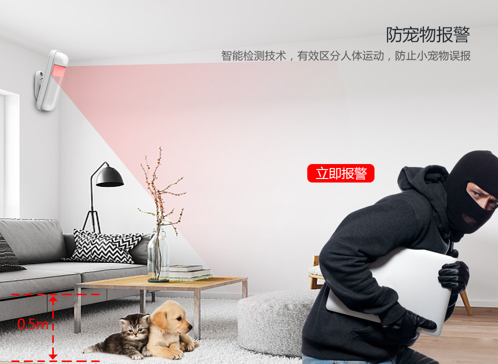 wifi报警主机