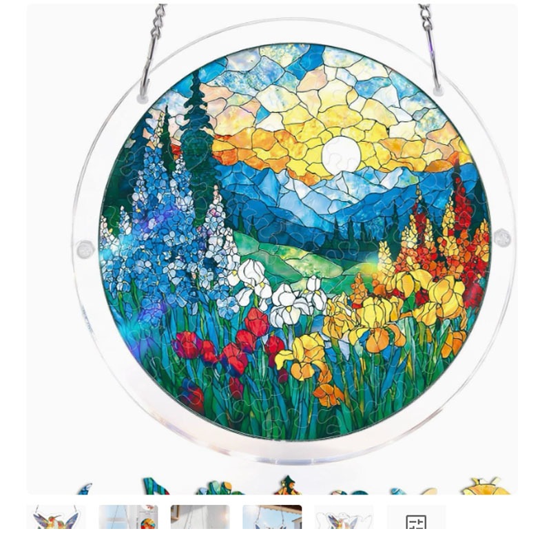 Puzzle Light Capture Colgante Dawn Flower Mar