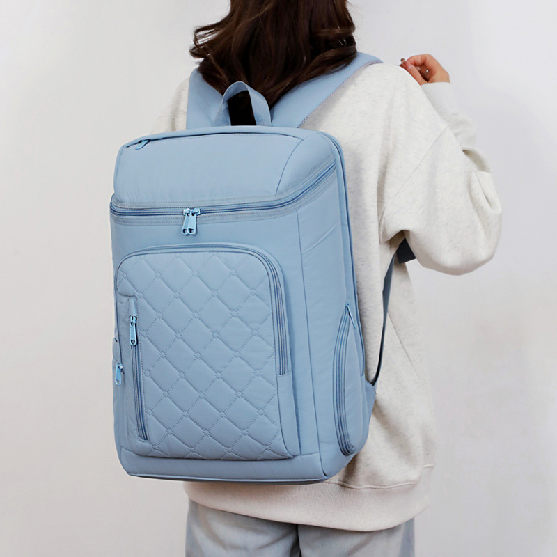 Mochila Multifuncional para Computadora de Nylon, Resistente al Desgaste, para Viajes de Negocios