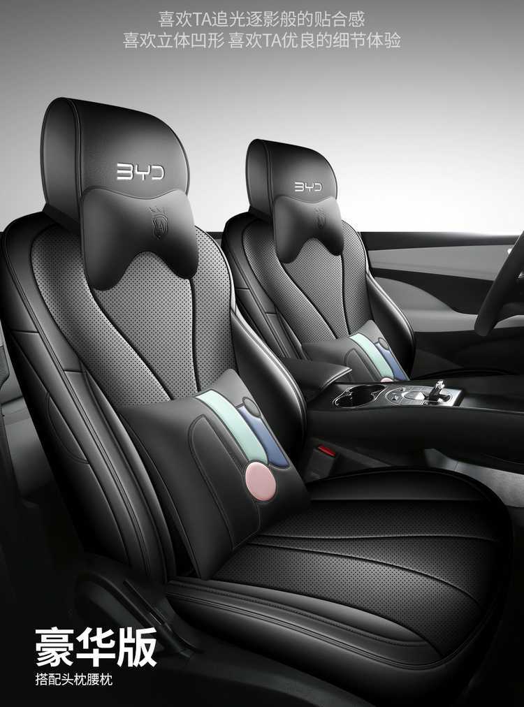 Specifically designed for BYD Sea Lion 06EV/DMI, full-coverage seat covers, 25 types of car seat cushion decorative accessories