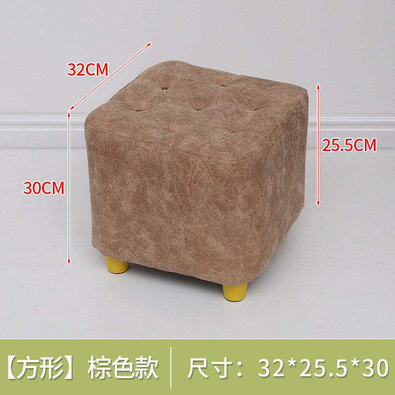 스퀘어-다크 브라운 스타일