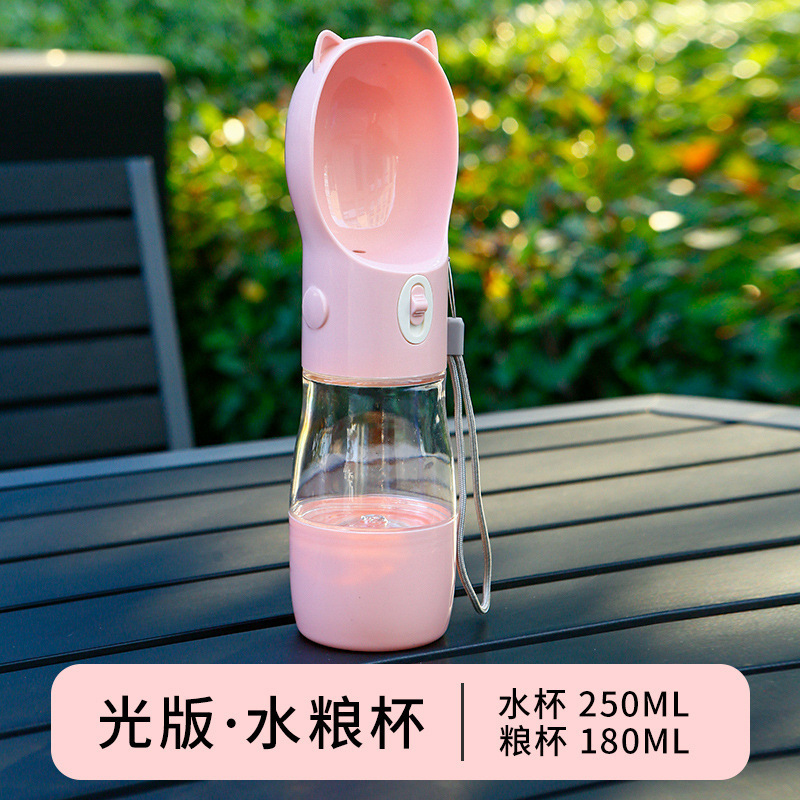 Taza de agua portátil para perros, bebida de agua para mascotas, alimento para perros al aire libre, bebida de agua para bebidas