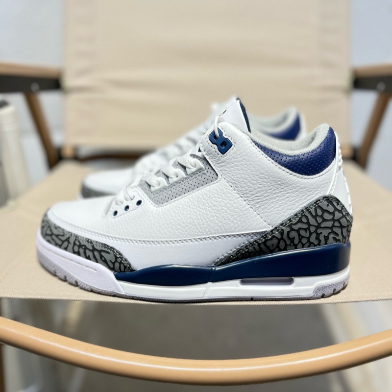 Zapatos de baloncesto transfronterizos aj3 Zhongbang retro zapatos casuales zapatos de baloncesto antideslizantes para hombres y mujeres zapatos de carrera transpirables image 13