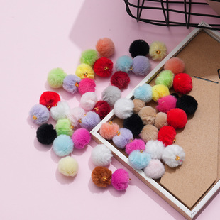 34ɫ���n�羳20MM����ëë����� diy�l���Ʒ��� ë�q����