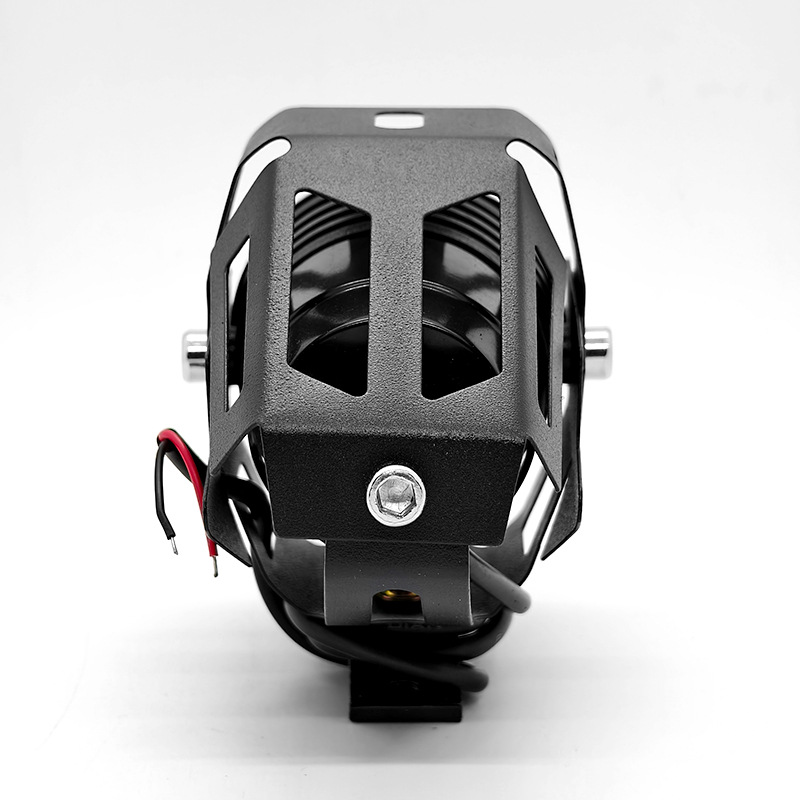 Car and Motorcycle Led Spotlight U7 Ultra-Bright Laser Cannon Strobe Electric Vehicle Angel Eye Headlight Modification Universal