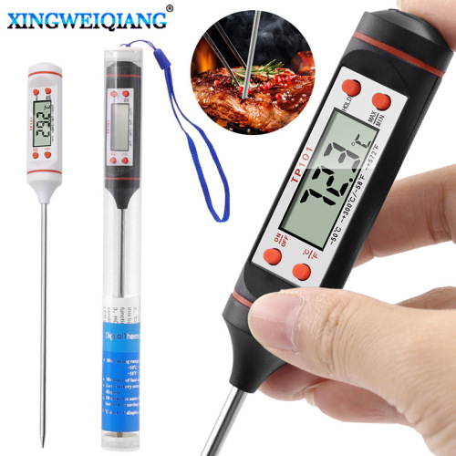 Food Pen Probe Thermometer Milk Powder Liquid BBQ Baking Kitchen Thermometer Digital Display Electronic Thermometer