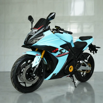 V6 Large Sports Car Horizon S Electric Sports Car Motorcycle Dao Lang Model Little Ninja Racing High-Speed Electric Motorcycle Street Car (Elektrikli motosikletlər)