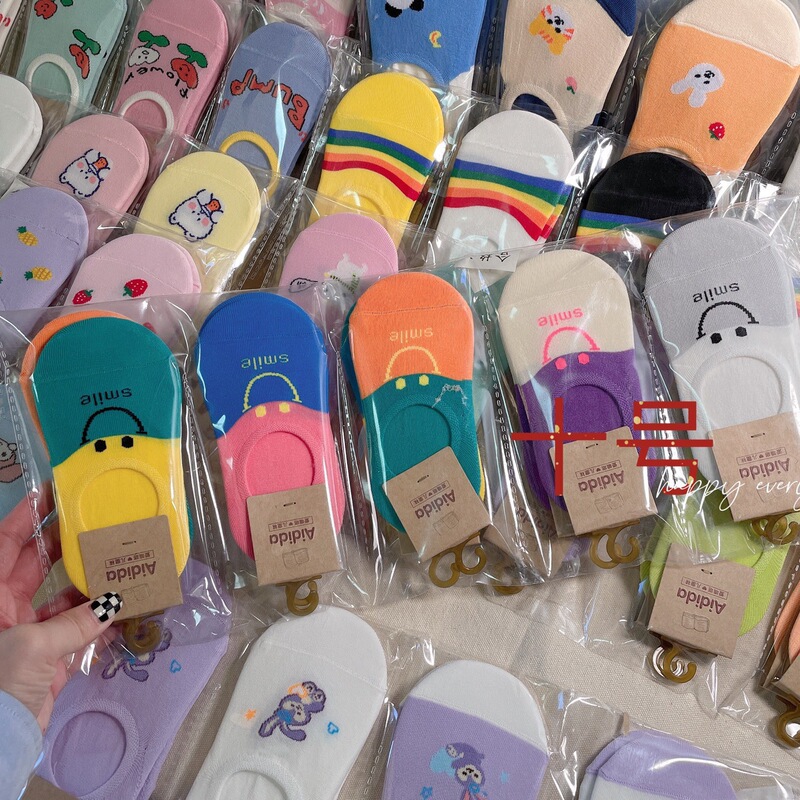 Children's Cotton Socks, Low-Cut Invisible Socks, Boys and Girls Baby Socks, Manufacturer Wholesale, Breathable Combed Cotton