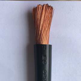 35平方黑色电缆 电焊机手把线 焊接软电缆 焊把线 电焊线