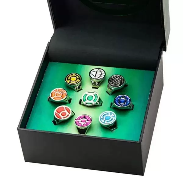 Marvel merchandise Avengers Green Lantern cosplay ring sci-fi movie fan merchandise men's stylish ins ring