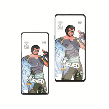 适用三星S23高清钢化膜S21高铝手机膜全屏丝印三星A34钢化玻璃膜