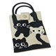 2025 Spring New Cartoon Kitten Mobile Phone Bag Knitted Bag Women's Casual Crossbody Bag Fashionable All-match Bag