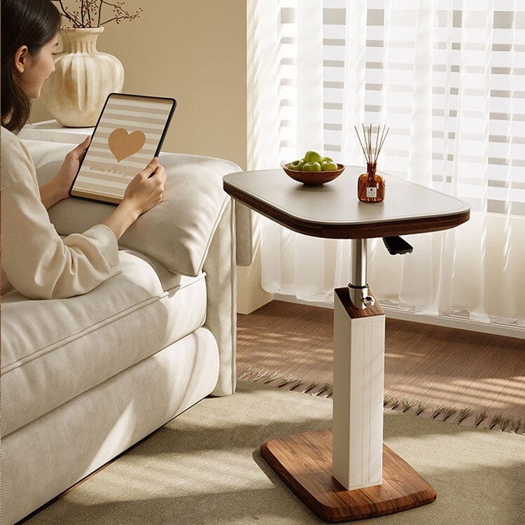Sofa Side Table, Movable Small Table, Living Room Coffee Table, Vintage Style Bedroom Adjustable Bedside Table, Computer Desk, Storage Rack Sofa Side Table, Movable Small Table, Living Room Coffee Table, Vintage Style Bedroom Adjustable Bedside Table, Computer Desk, Storage Rack
