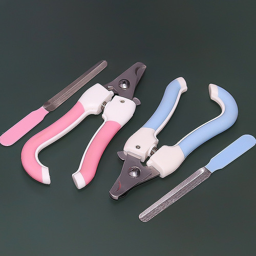 Cat Nail Clipper Wholesale Stainless Steel Anti-Scratch Nail Clipper Cleaning Supplies Dog Scissor Set Pet Nail Clipper