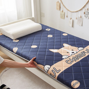 Dormitory Mattress Student College Student Single Soft Cushion Quilt Home Tatami Sponge Mat Anti-Slip Brushed Style