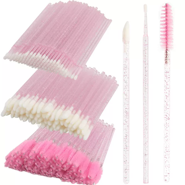 Factory Direct Sales of Disposable Crystal Rod Eyelash Brushes, Eyelash Curlers, Eyelash Combs, Lip Brushes, Micro Brushes, and Beauty Tools