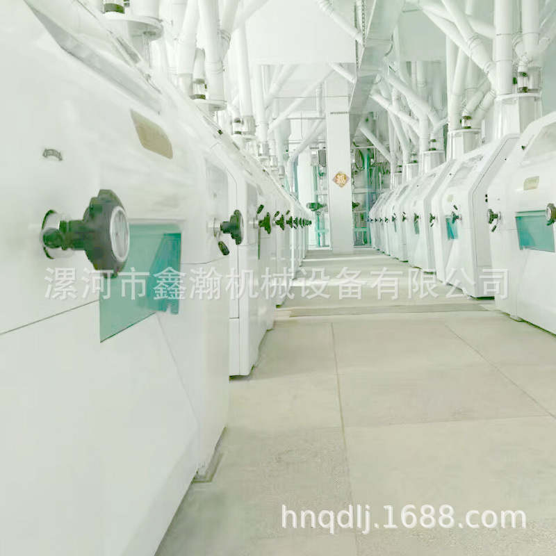 面粉机成套设备 成套机组每天产量200吨粉厂大型商用面粉加工机械