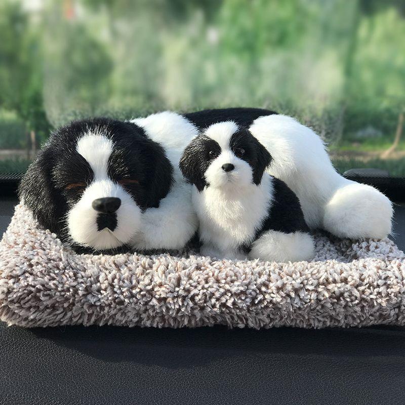 Decoración de automóviles para perros y gatos, bolsa de carbón de bambú para automóviles, carbón activado para eliminar olores, decoración de automóviles, adornos de automóviles