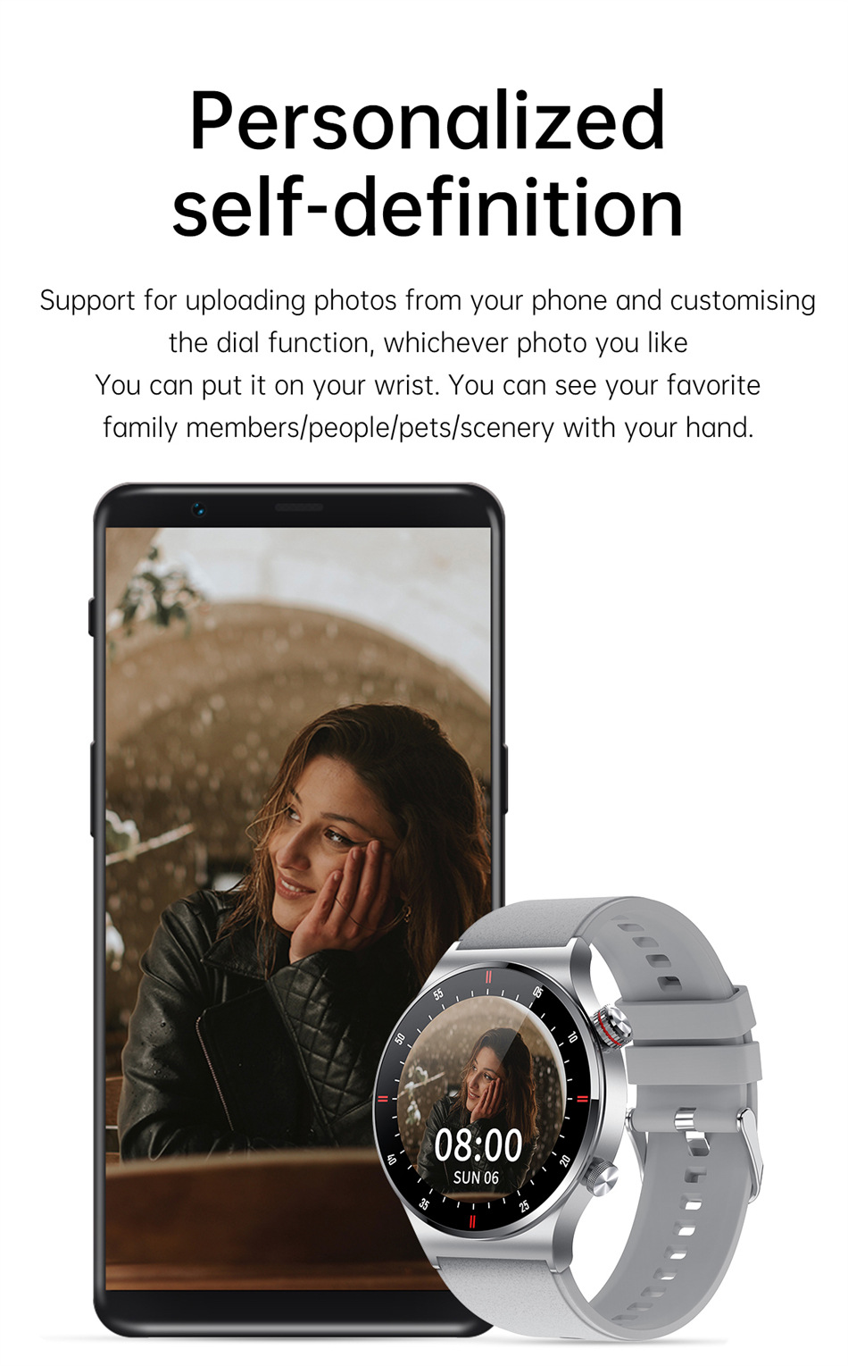 Lige Smartwatch Mat Häerzfrequenz Blutdrock An Bluetooth Uruff_voghion.com